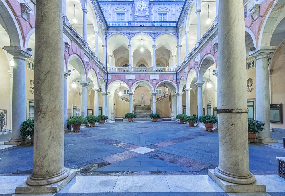 Italy, Liguria. Genoa. City Hall (Palazzo Doria Tursi) art print by Rob Tilley for $57.95 CAD