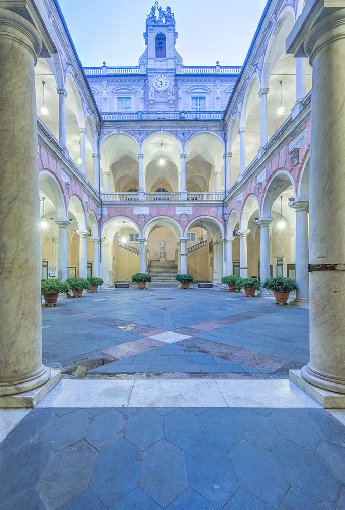 Italy, Liguria. Genoa. City Hall (Palazzo Doria Tursi) art print by Rob Tilley for $57.95 CAD