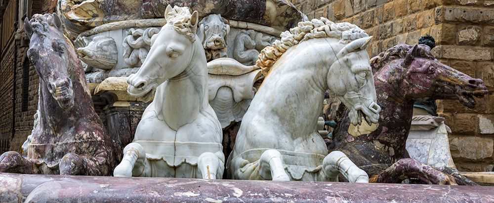 Statue on Piazza Della Signoria. Tuscany-Italy. art print by Tom Norring for $57.95 CAD