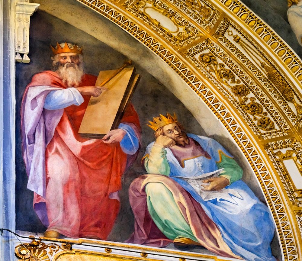 Kings Fresco Santa Maria Maggiore-Rome-Italy Built 422-432 art print by William Perry for $57.95 CAD