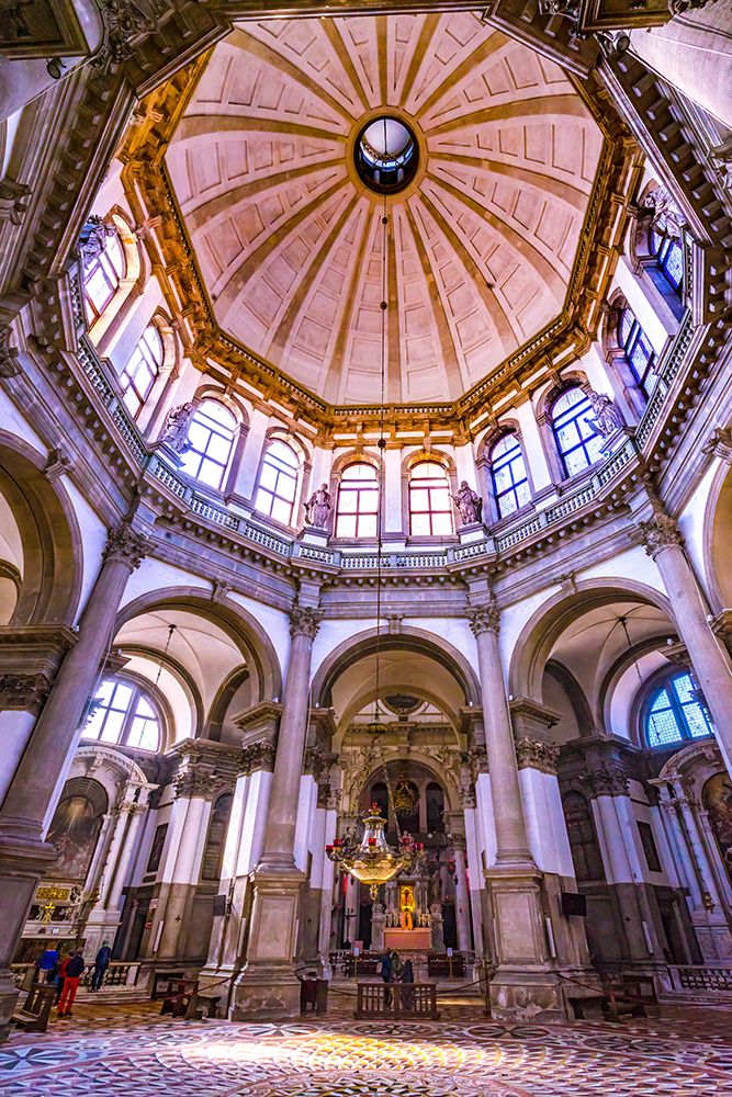 Santa Maria della Salute Church-Venice-Italy-Competed in 1681 art print by William Perry for $57.95 CAD