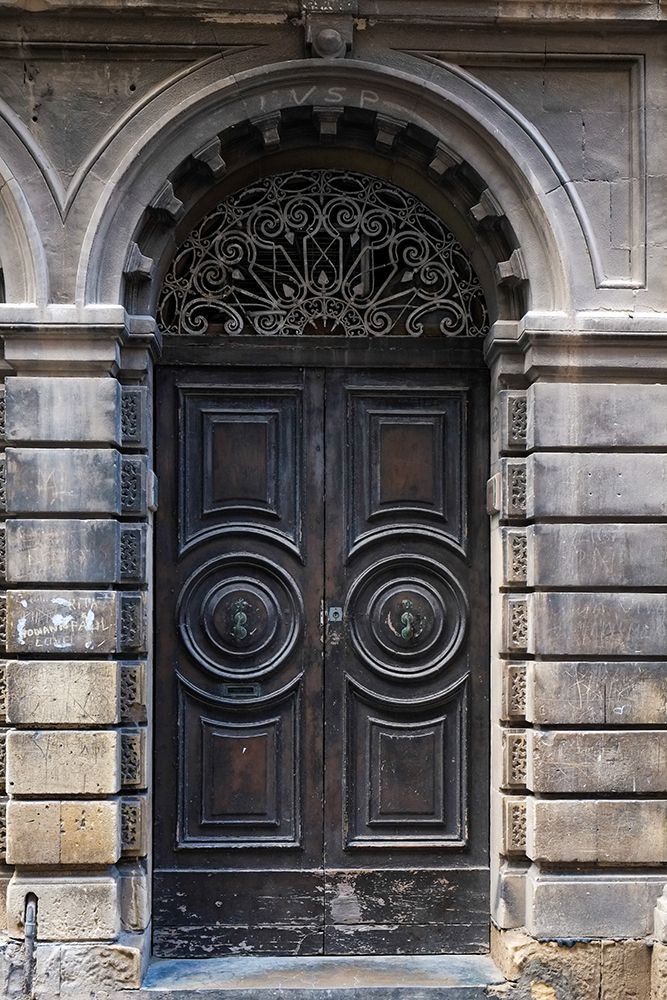 Valetta, Malta. Beautiful old carved wooden door. art print by Julien McRoberts for $57.95 CAD