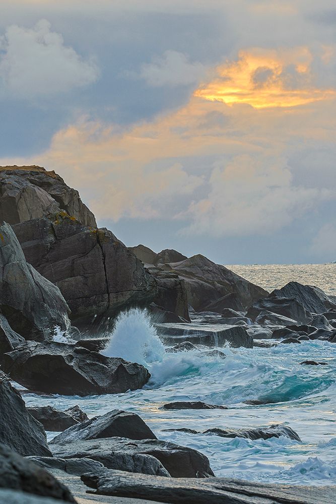 Norway- Lofoten Islands. Uttakleiv Beach art print by Hollice Looney for $57.95 CAD