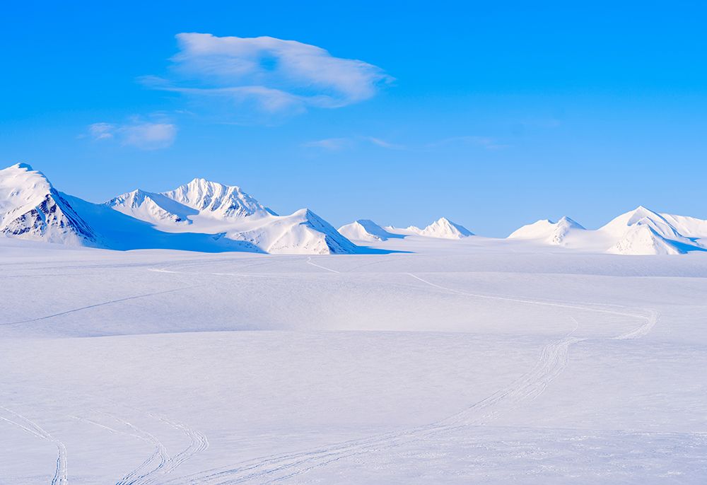 Glacier Fridtjovbreen Island of Spitsbergen Arctic region-Scandinavia-Norway-Svalbard art print by Martin Zwick for $57.95 CAD