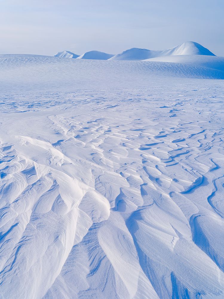 Filchnerfonna ice shelf during winter, Spitzbergen in the Svalbard. Scandinavia, Norway. art print by Martin Zwick for $57.95 CAD
