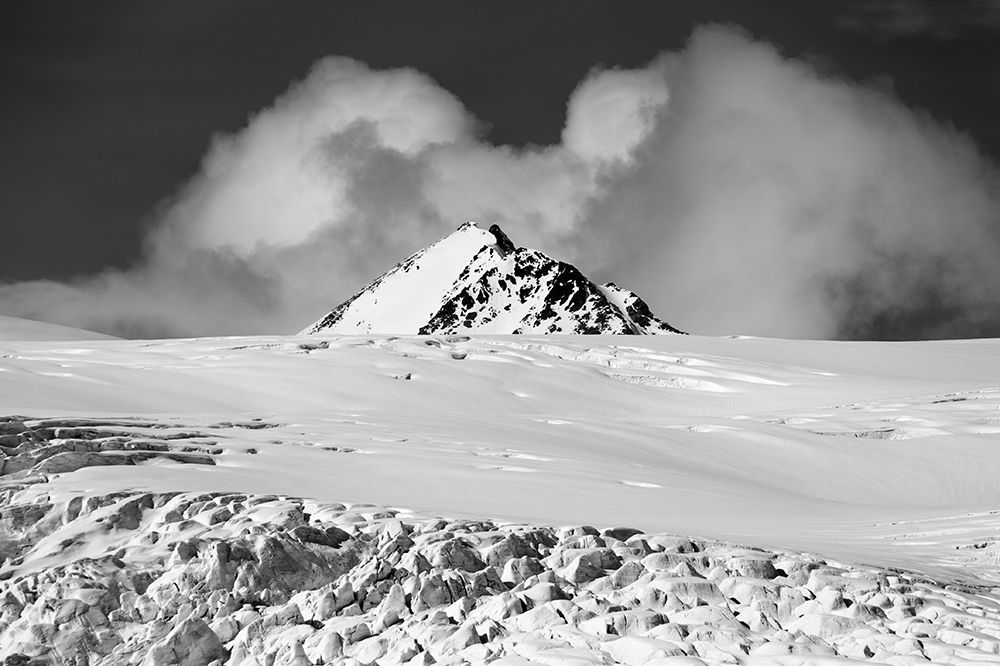 Stormy clouds approaching the Lilliehookbreen Glacier art print by Sergio Pitamitz for $57.95 CAD