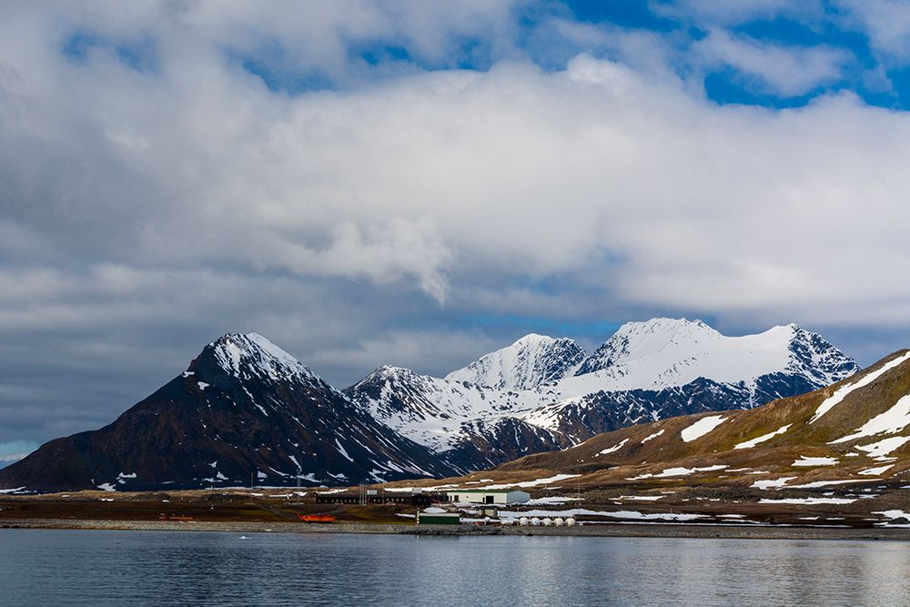 Polish research station in the Hornsund-Burgerbukta-Spitsbergen-Svalbard islands art print by Sergio Pitamitz for $57.95 CAD