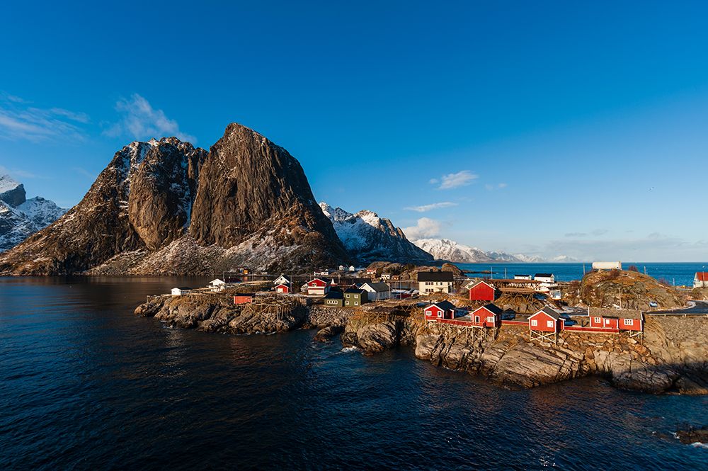 The fishing village of Hamnoy Hamnoy-Lofoten Islands-Nordland-Norway art print by Sergio Pitamitz for $57.95 CAD