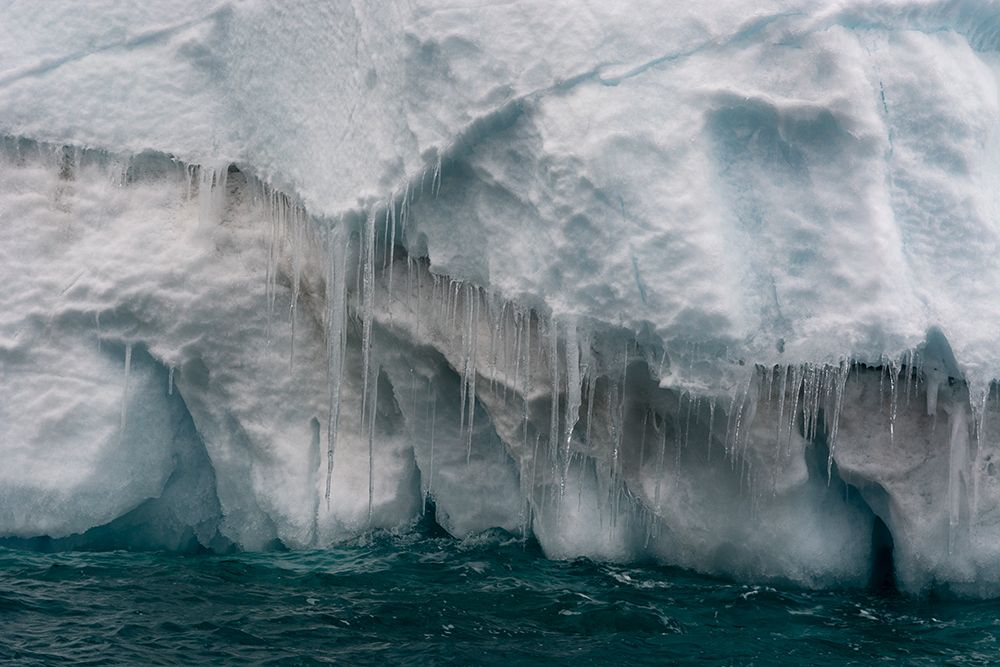Detail of an iceberg at Austfonna ice cap Nordaustlandet-Norway art print by Sergio Pitamitz for $57.95 CAD