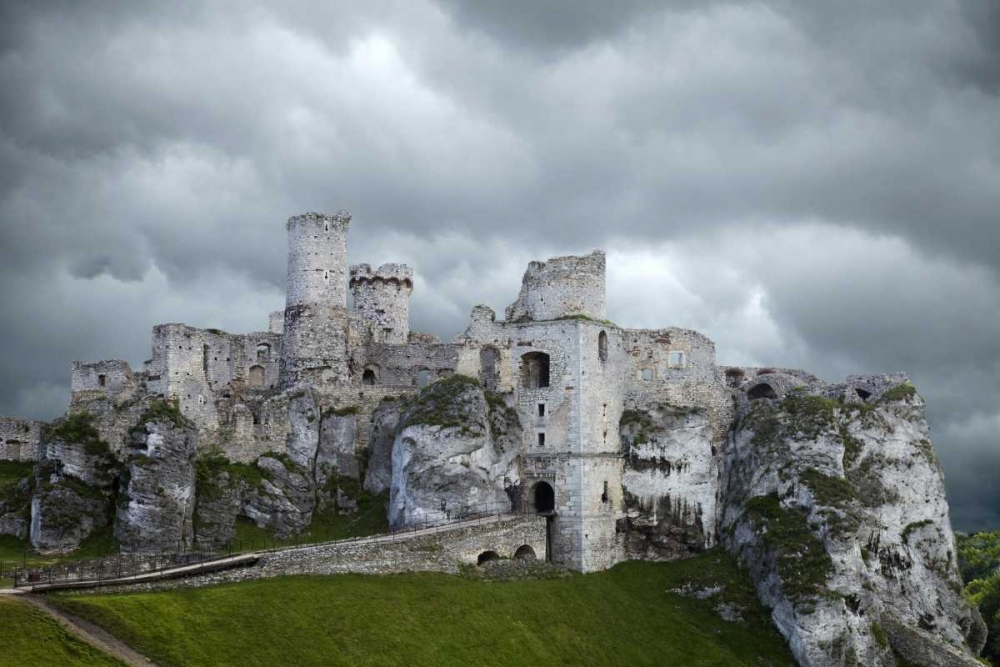 Poland Composite of Ogrodzieniec Castle art print by Jim Zuckerman for $57.95 CAD