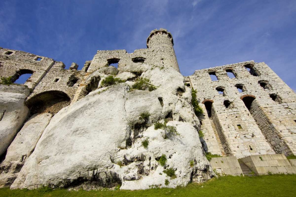 Poland Close-up of Ogrodzieniec Castle art print by Jim Zuckerman for $57.95 CAD