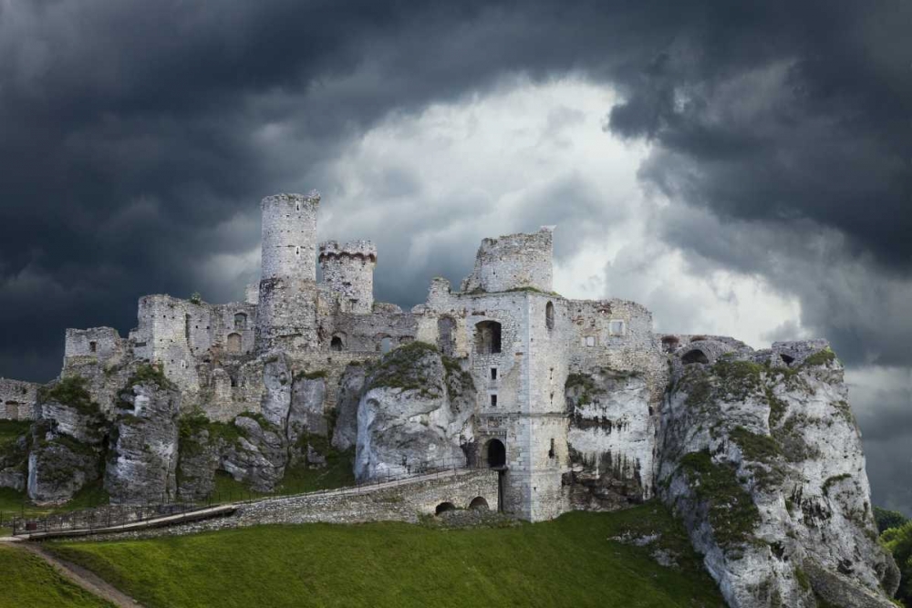 Poland Composite of Ogrodzieniec Castle art print by Jim Zuckerman for $57.95 CAD