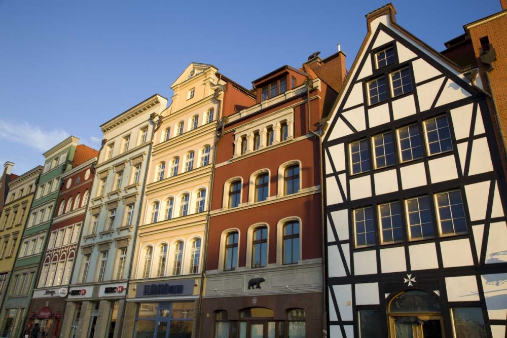 Europe, Poland, Gdansk Close-up of buildings art print by Jim Zuckerman for $57.95 CAD