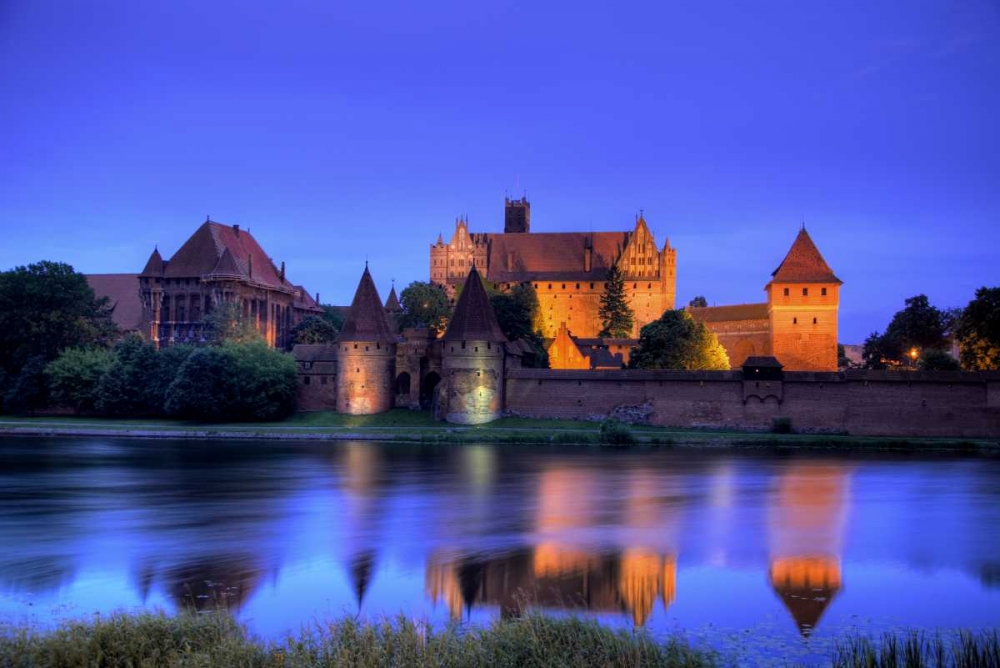Europe, Poland, Malbork Medieval Malbork Castle art print by Jim Zuckerman for $57.95 CAD