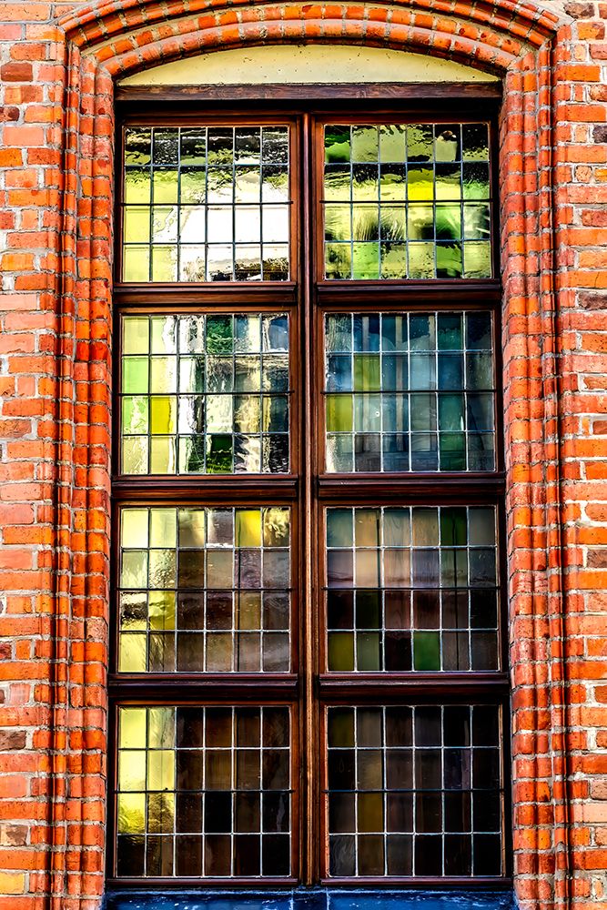Colorful Medieval Copernicus House, Torun, Poland. Birthplace in 1453 of Nicolaus Copernicus. art print by William Perry for $57.95 CAD