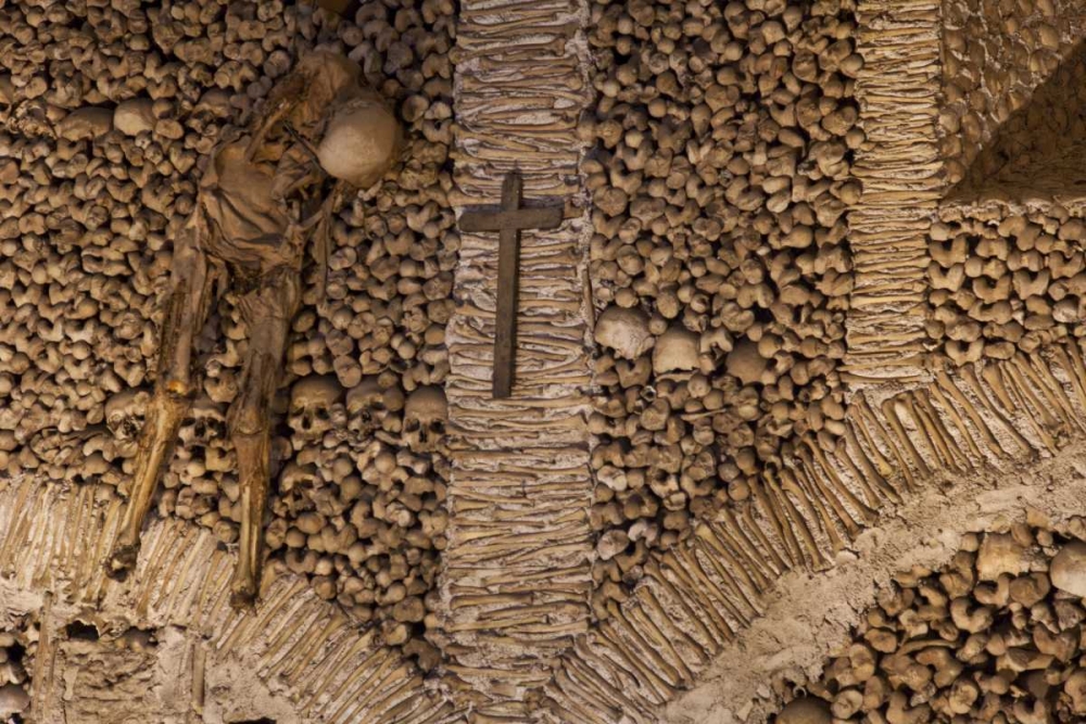 Portugal, Evora Bones in San Francisco Church art print by Jim Zuckerman for $57.95 CAD