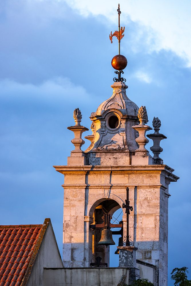 Bell Tower of Igreja das Chagas Catholic Church in Lisbon, Portugal art print by Chuck Haney for $57.95 CAD