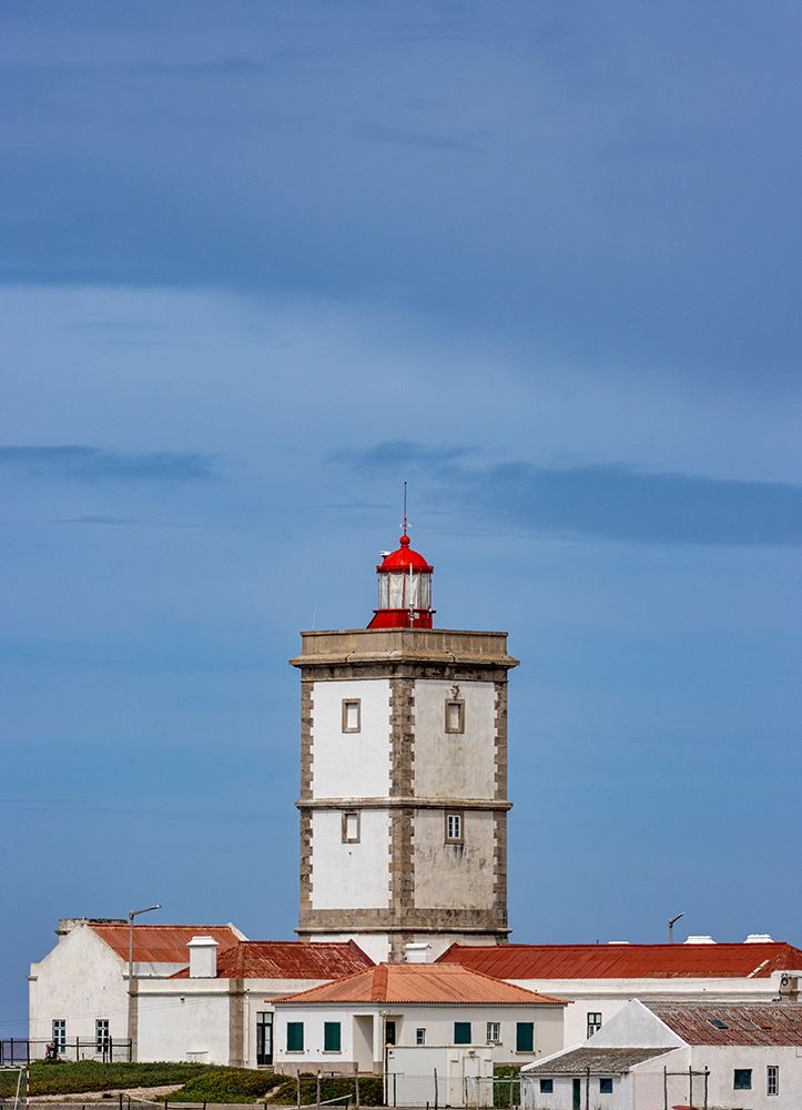 Lighthouse in Peniche, Portugal art print by Chuck Haney for $57.95 CAD