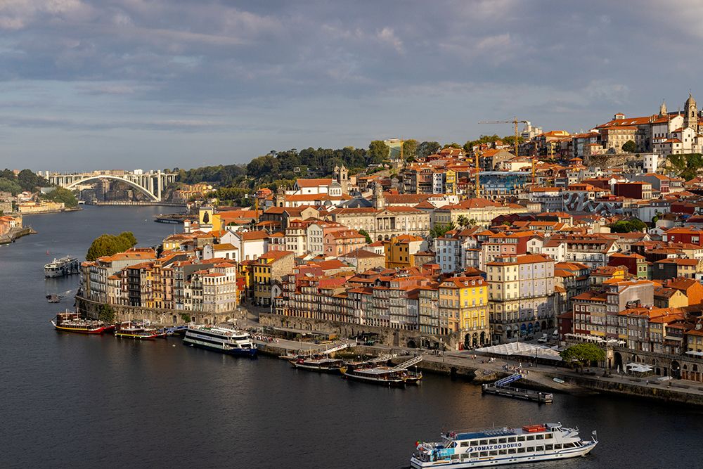 The Douro River in Porto, Portugal art print by Chuck Haney for $57.95 CAD