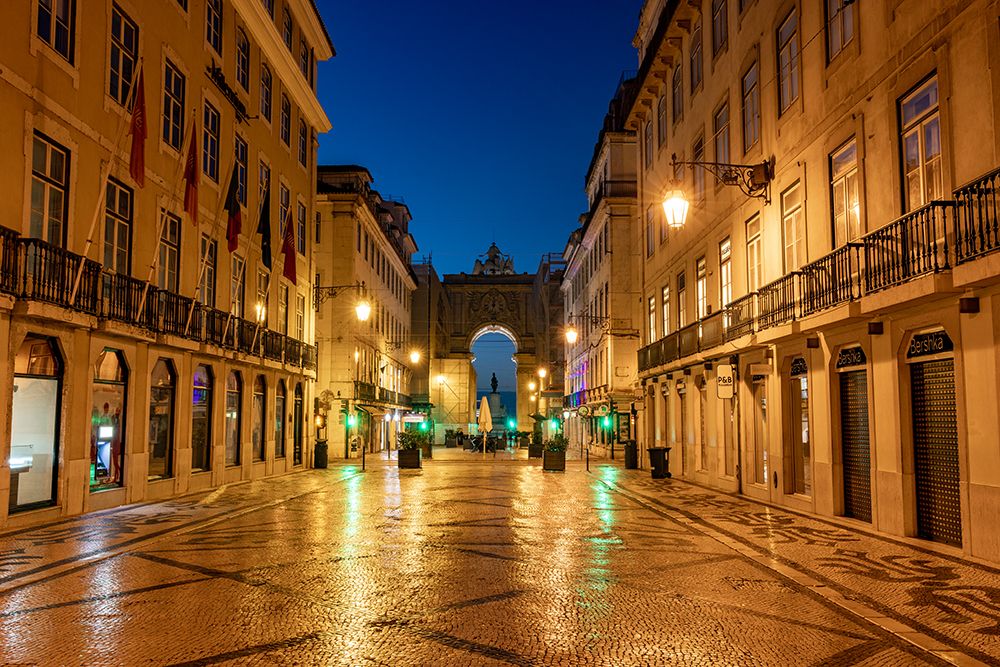 Arco da Rua Augusta in Lisbon-Portugal art print by Chuck Haney for $57.95 CAD