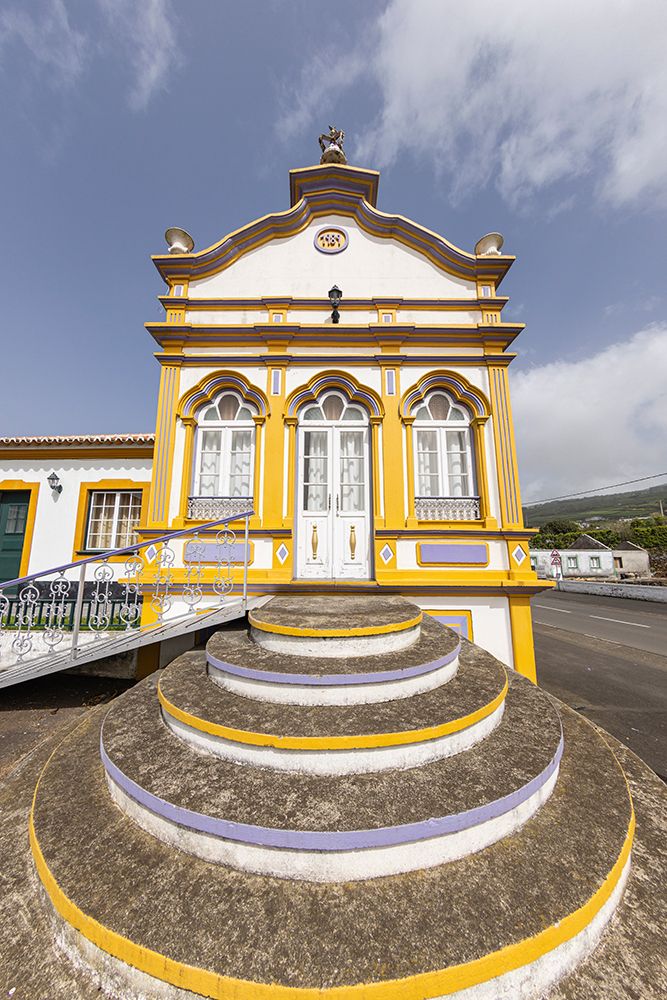 Doze Ribeiras, Terceira Island, Azores, Portugal. Temple of the Holy Spirit, Doze Ribeiras. art print by Emily M. Wilson for $57.95 CAD
