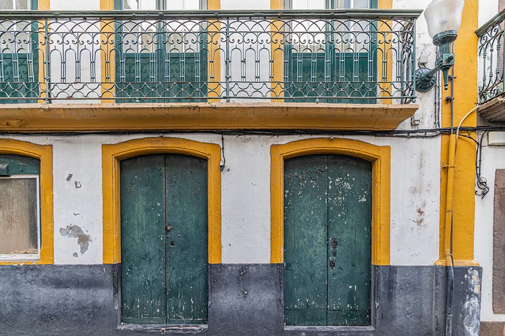 Angra do Heroismo, Portugal. Old traditional buildings. art print by Emily M. Wilson for $57.95 CAD