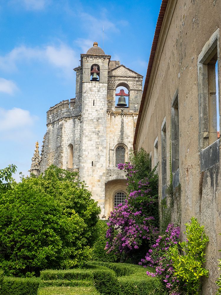 The Convent of the Order of Christ was originally a 12th century Templar stronghold Portugal art print by Julie Eggers for $57.95 CAD