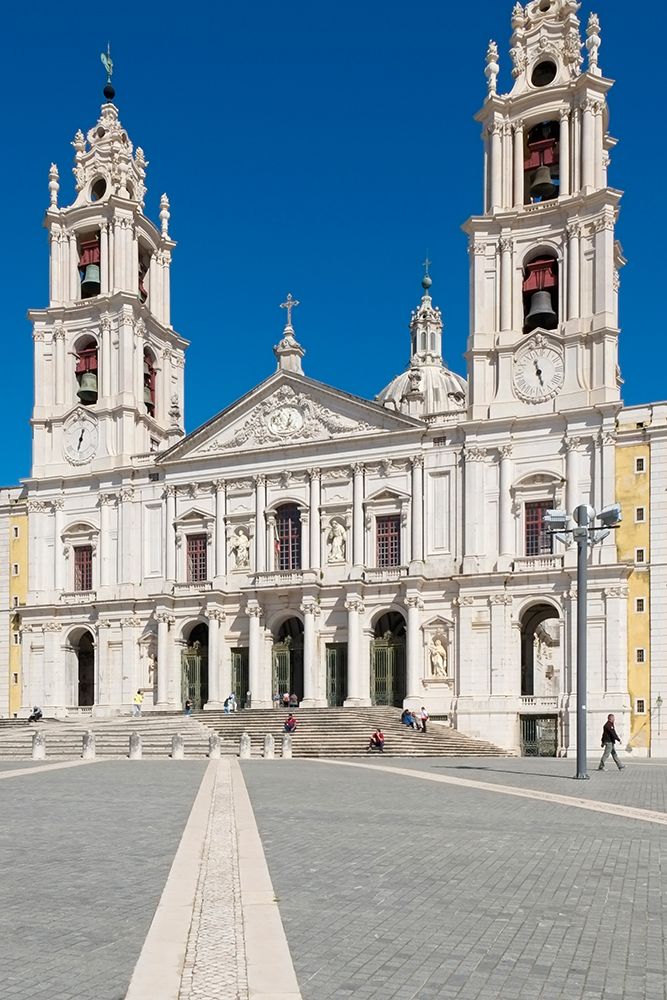 Marfa-Portugal. A monumental Baroque and Neoclassical palace-monastery. art print by Julien McRoberts for $57.95 CAD