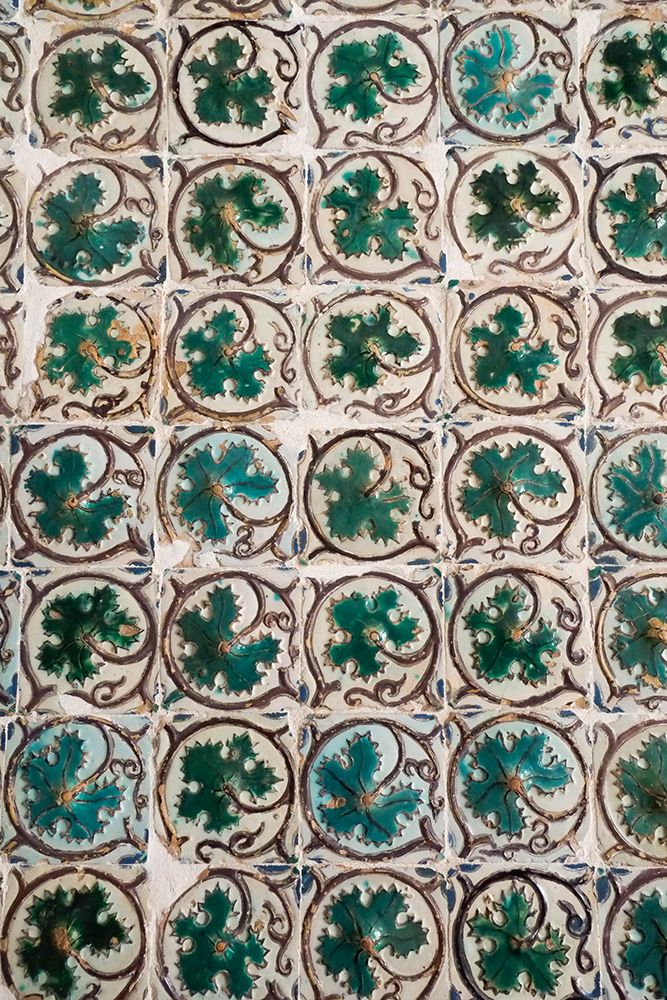 Sintra-Portugal. Old Portuguese tiles with Moorish influence art print by Julien McRoberts for $57.95 CAD