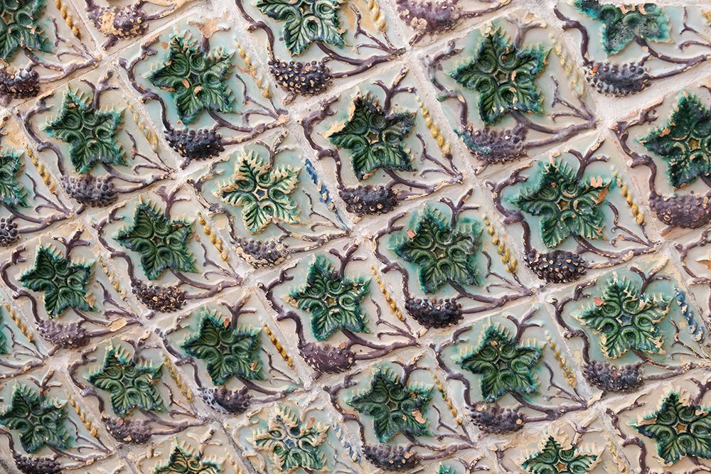 Sintra-Portugal. Old Portuguese tiles with Moorish influence art print by Julien McRoberts for $57.95 CAD