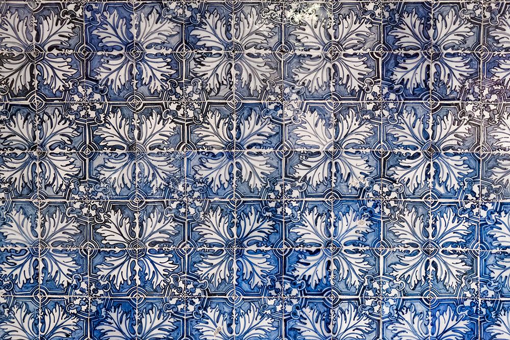 Tomar, Portugal. Traditional Portuguese tiles. art print by Julien McRoberts for $57.95 CAD