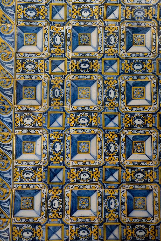 Tomar, Portugal. Traditional Portuguese tiles. art print by Julien McRoberts for $57.95 CAD