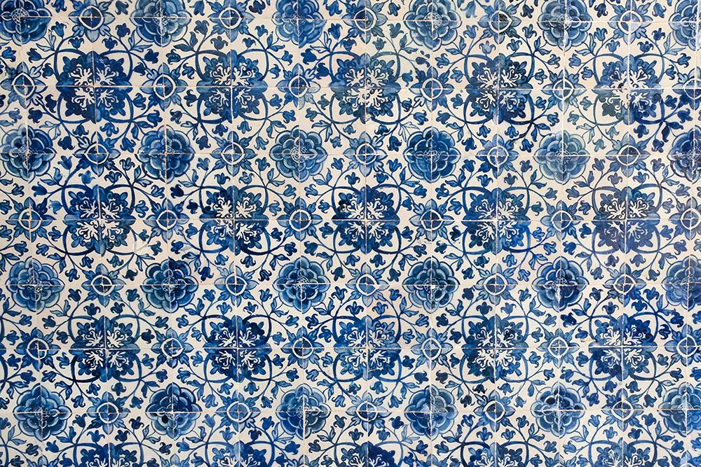 Tomar, Portugal. Traditional Portuguese tiles. art print by Julien McRoberts for $57.95 CAD