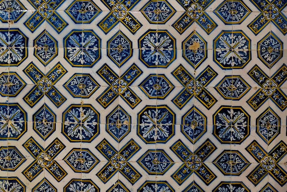 Tomar, Portugal. Traditional Portuguese tiles. art print by Julien McRoberts for $57.95 CAD