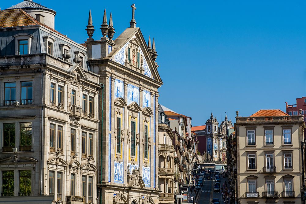 Saint Anthony Church of the Gatherers (Igreja de Santo Antonio dos Congregados), Porto, Portugal. art print by Michael DeFreitas for $57.95 CAD