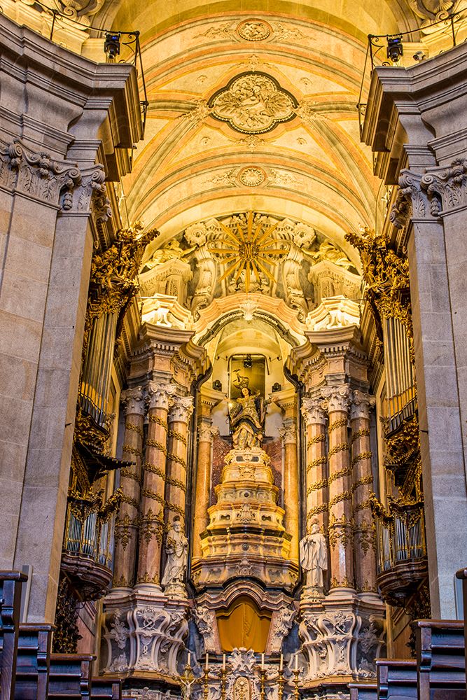 Interior of Church of the Clergymen (Igreja dos Clerigos), Porto, Portugal. art print by Michael DeFreitas for $57.95 CAD