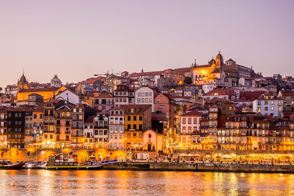 Rabelo boats on the Douro River, Porto, Portugal. art print by Michael DeFreitas for $57.95 CAD