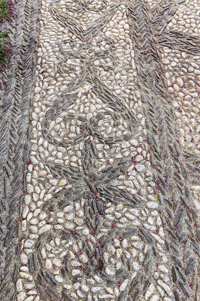 Albaicin, Province of Granada, Andalusia, Spain. Decorative pattern on a sidewalk. art print by Emily M. Wilson for $57.95 CAD