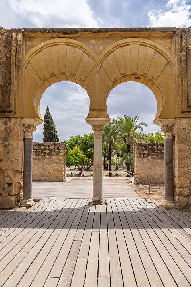Cordoba, Andalusia, Spain. Ruins at Medina Azahara, a Moorish fortified palace outside of Cordoba. art print by Emily M. Wilson for $57.95 CAD