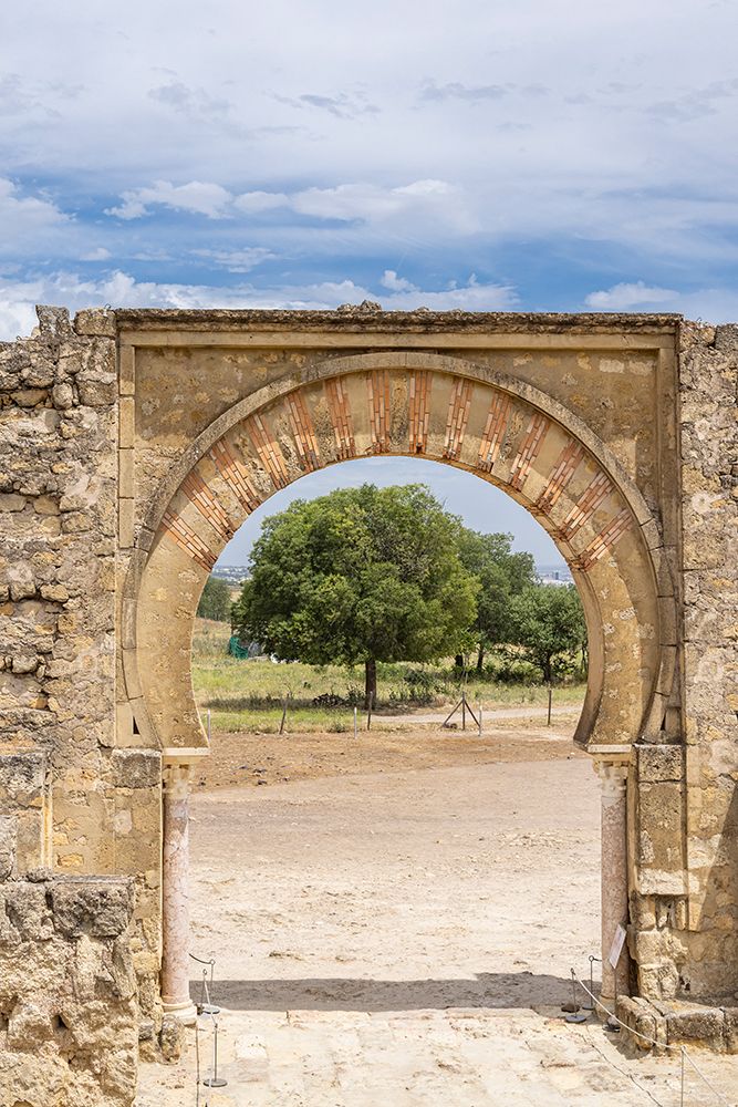 Cordoba, Andalusia, Spain. Ruins at Medina Azahara, a Moorish fortified palace outside of Cordoba. art print by Emily M. Wilson for $57.95 CAD