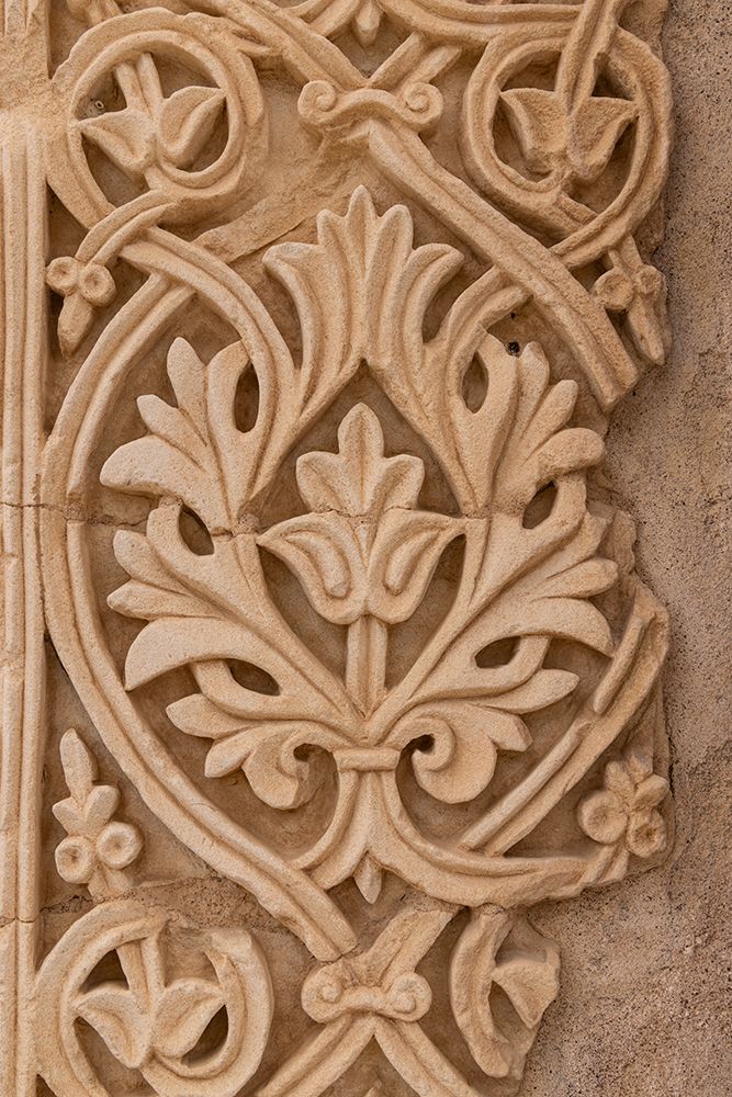 Cordoba, Andalusia, Spain. Decorative stonemasonry at the archaeological site of Medina Azahara. art print by Emily M. Wilson for $57.95 CAD
