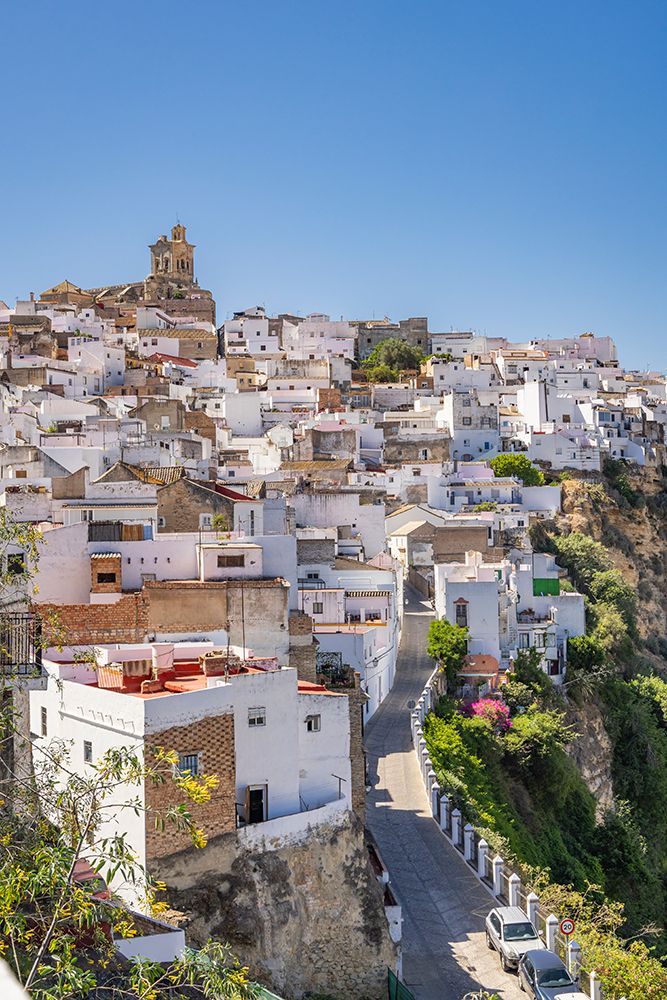 Arcos de la Frontera, Seville Province, Andalusia, Spain. The village of Arcos de la Frontera. art print by Emily M. Wilson for $57.95 CAD
