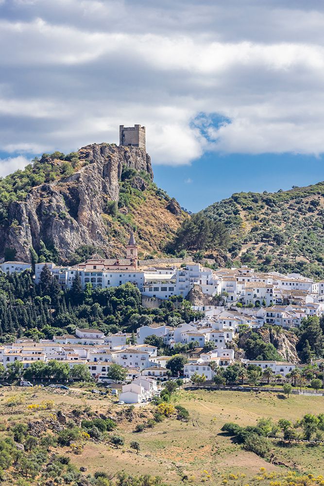 Cadiz, Andalusia, Spain. The Spanish village of Zahara de la Sierra. art print by Emily M. Wilson for $57.95 CAD