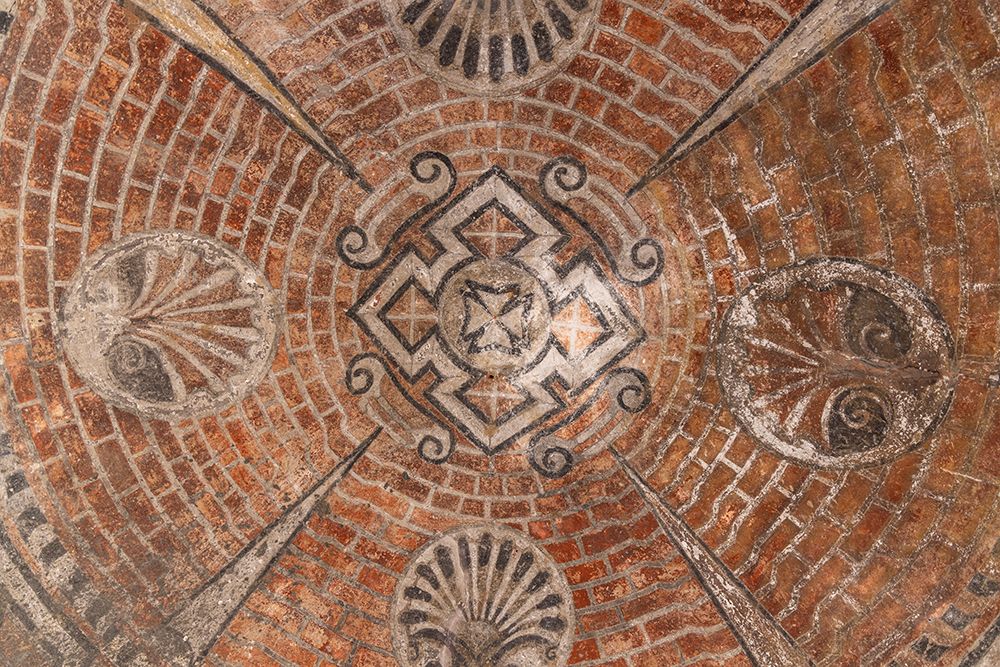 Antequera, Malaga, Andalusia, Spain. Decorated brick dome art print by Emily M. Wilson for $57.95 CAD
