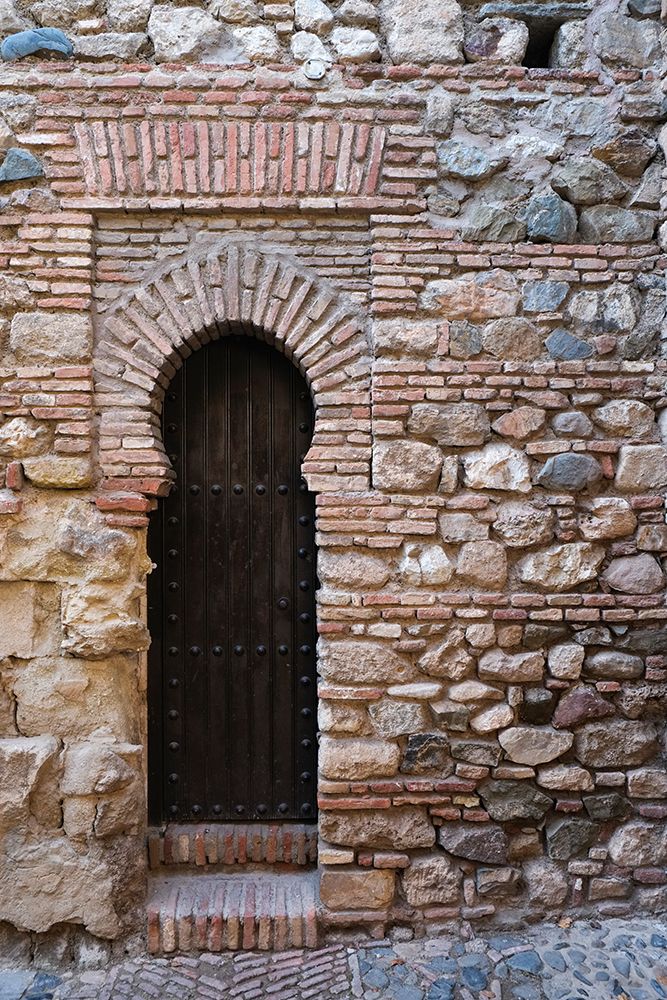 Malaga, Spain. Ancient Alcazaba in Malaga which was built by the Moors. art print by Julien McRoberts for $57.95 CAD
