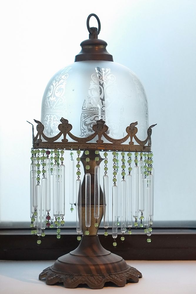 Marbella, Spain. Antique lamp circa 1910s. art print by Julien McRoberts for $57.95 CAD