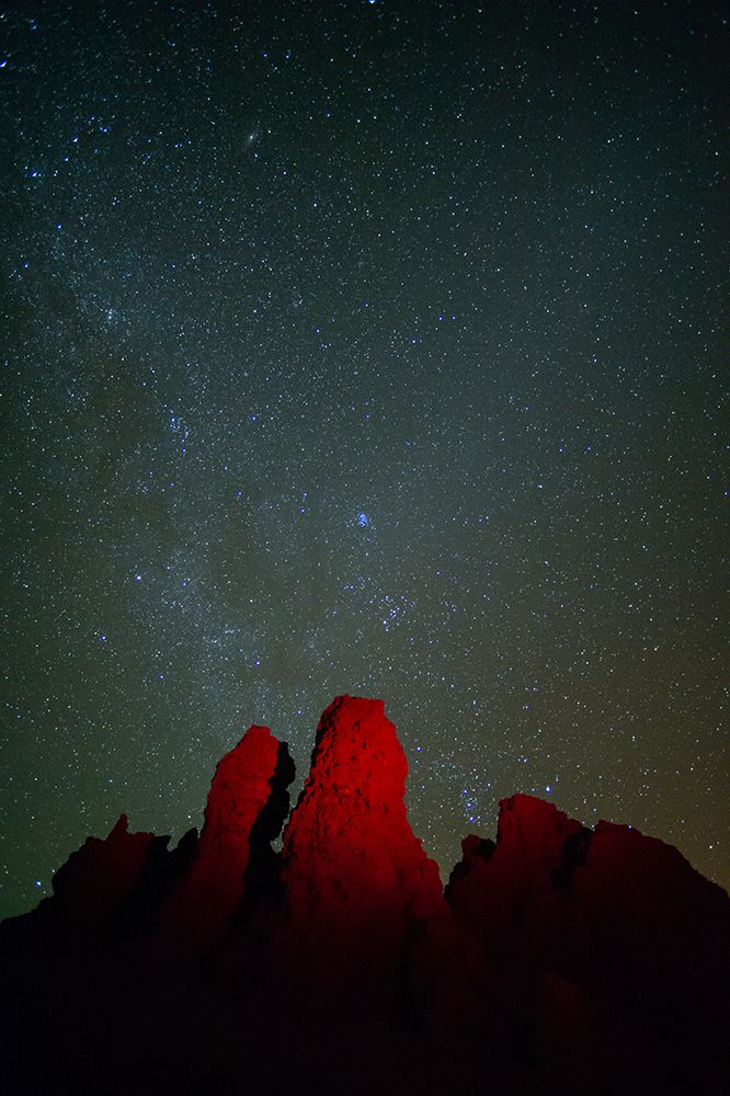 Roque de los Muchachos at night under a starry sky La Palma Island-Canary Islands-Spain art print by Sergio Pitamitz for $57.95 CAD