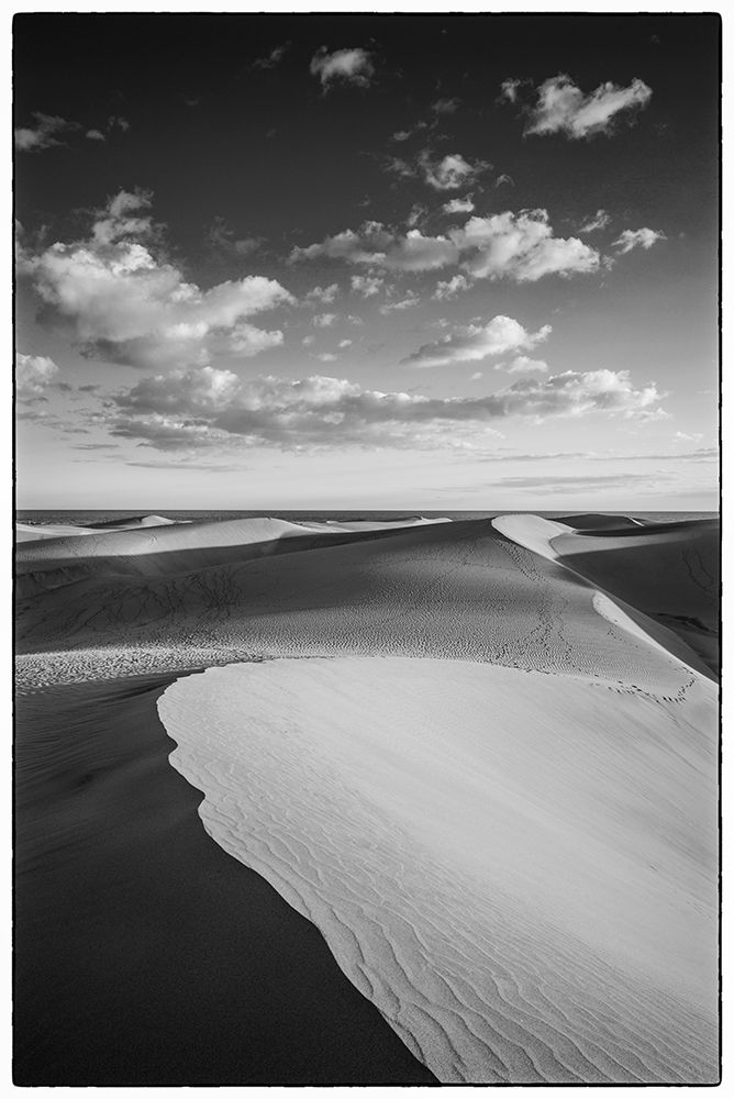 Spain-Canary Islands-Gran Canaria Island-Maspalomas-Maspalomas Dunes National Park art print by Walter Bibikow for $57.95 CAD