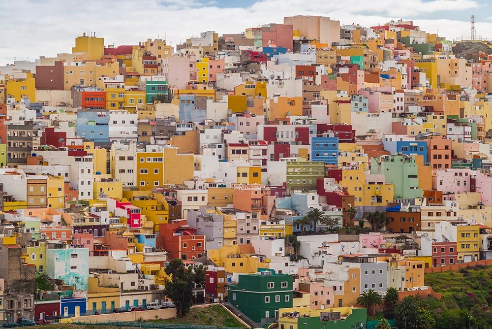 Spain-Canary Islands-Gran Canaria Island-Las Palmas de Gran Canaria art print by Walter Bibikow for $57.95 CAD