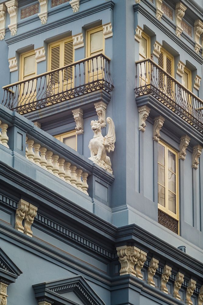 Spain-Canary Islands-Gran Canaria Island-Las Palmas de Gran Canaria-Triana neighborhood art print by Walter Bibikow for $57.95 CAD